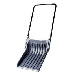 28-Inch Gray Snow Scoop Float With Steel Handle Online now