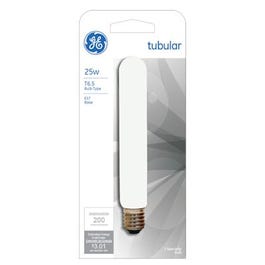 25-Watt Clear Tubular Light Bulb, Intermediate Base, 244 Lumens, 5.5-In. on Sale