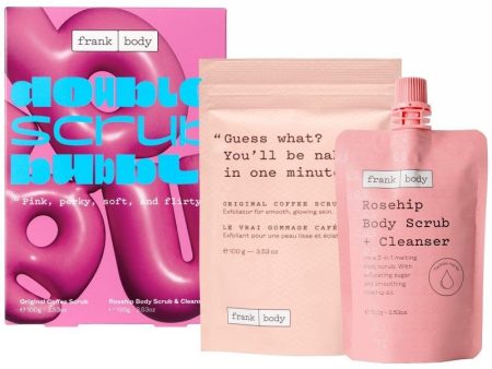 Kūno priežiūros priemonių rinkinys Frank Body Double Scrub Bubble KD22PCREU Fashion