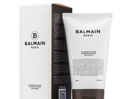 BALMAIN HAIR Tonuojanti plaukų kaukė ruda   Illuminating ASH Brown Hair Mask 150ml For Sale