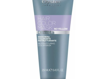 Made in Italy Dažanti plaukų kaukė Oyster Directa Hair Color Mask No Yellow OYCT0525NOYE, neutralizuoja geltonus atspalvius, 250 ml Online