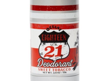 Vyriškas dezodorantas 18.21 Man Made Deodorant Sweet Tobacco DEO2STN, 75 g Hot on Sale