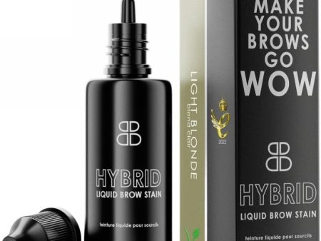 Hibridiniai blakstienų ir antakių dažai Beautiful Brows & Lashes Professional Liquid Hybrid Stain Light Blonde BB200LBL, šviesios blondinės spalvos Fashion