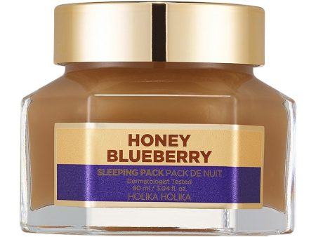 Naktinė veido kaukė Holika Holika Honey Sleeping Pack Blueberry Honey HH20019721, 90 ml Online