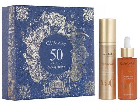 Veido priežiūros priemonių rinkinys Casmara Beauty Box CASAL24252, rinkinį sudaro: veido kremas 50 ml, veido serumas 50 ml Discount