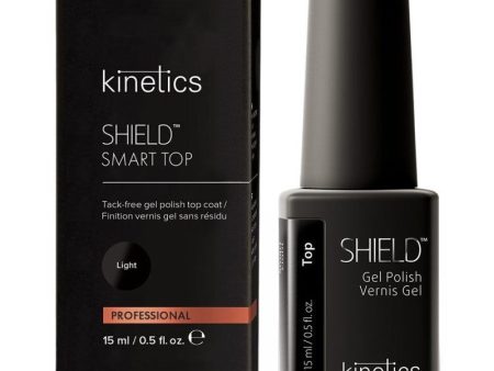 Viršutinis gelinio nagų lako sluoksnis Kinetics Shield Smart Top Light KSSTL, 15 ml Cheap