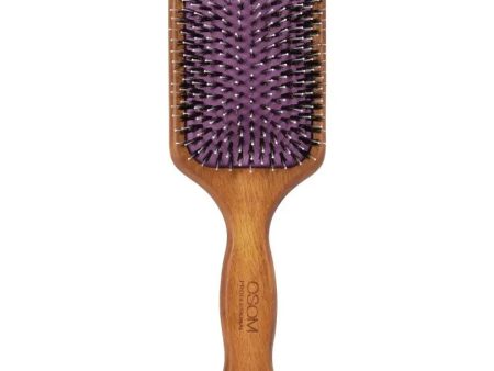 Šepetys plaukams OSOM Professional Paddle Hair Brush OSOMP02396, nailono ir šerno šereliai, su antibakterine danga Fashion