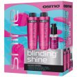 Plaukų priežiūros priemonių rinkinys OSMO Blinding Shine Gift Pack OS064727, rinkinį sudaro: šampūnas plaukams 400 ml, kondicionierius plaukams 400 ml, serumas plaukams 50 ml Cheap