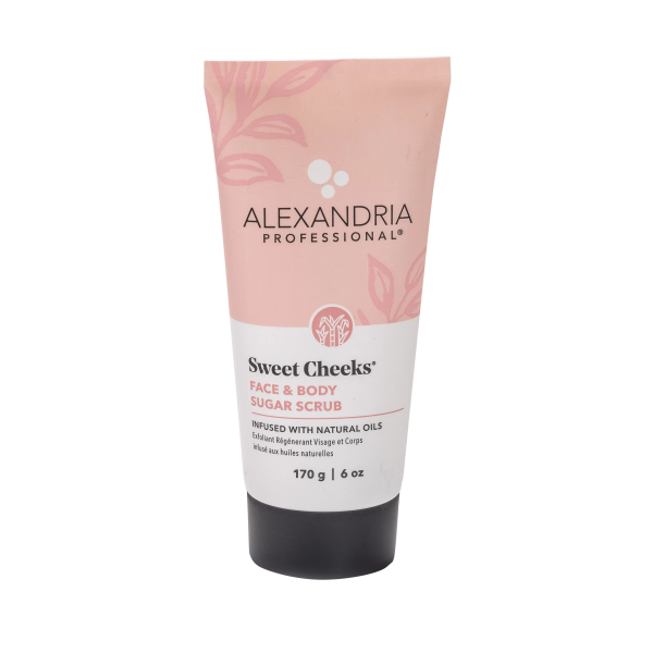 Alexandria Professional Sweet Cheeks Facial Scrub, 170 g Švelnus šveitiklis veidui su cukraus granulėmis. Hot on Sale