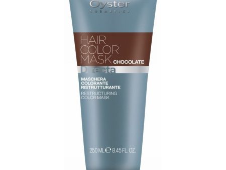 Dažanti plaukų kaukė Oyster Directa Hair Color Mask Chocolate OYCT0525CHOC, rudos spalvos, 250 ml Online Sale