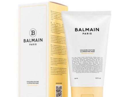 BALMAIN HAIR Tonuojanti plaukų kaukė blond   Illuminating Golden Blonde Hair Mask 150ml For Cheap