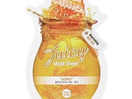 Lakštinė veido kaukė Holika Holika Juicy Mask Sheet Honey HH20011346, 20 ml Online Sale