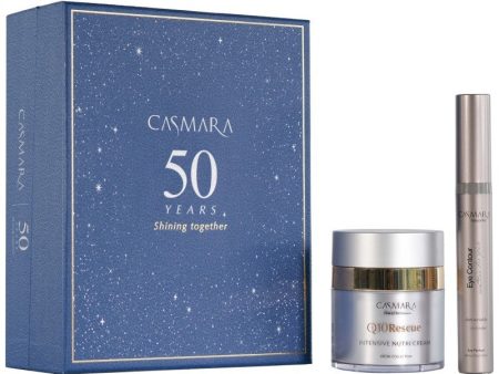 Veido priežiūros priemonių rinkinys Casmara Beauty Box CASAL24255, rinkinį sudaro: veido kremas 50 ml, paakių kremas 15 ml For Sale