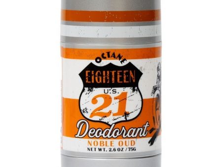 Vyriškas dezodorantas 18.21 Man Made Deodorant Noble Oud DEO2NON, 75 g Online Sale