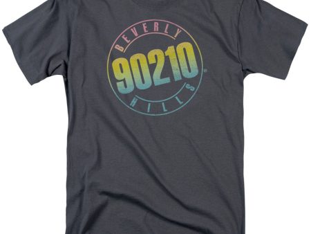 90210 : COLOR BLEND LOGO S\S ADULT 100% COTTON 18\1 T-SHIRT CHARCOAL 5X Online Hot Sale