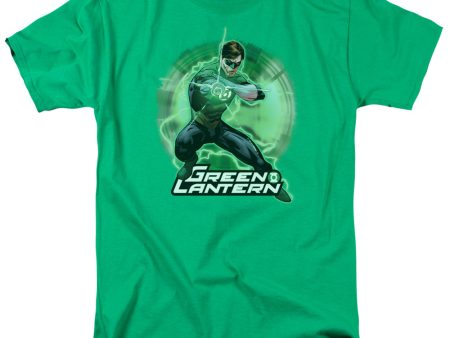 JUSTICE LEAGUE OF AMERICA : SPIN S\S ADULT 100% COTTON 18\1 T-SHIRT Kelly Green XL Online Sale