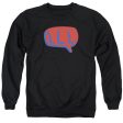 YES : WORD BUBBLE ADULT CREW SWEAT BLACK XL For Sale