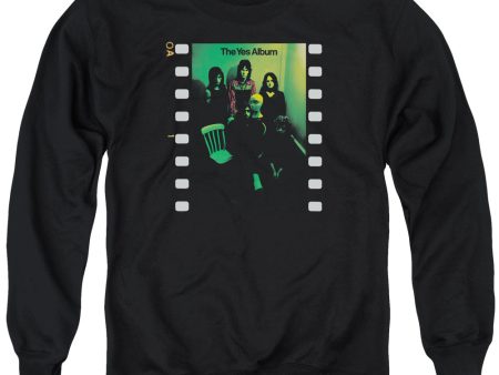 YES : ALBUM ADULT CREW SWEAT BLACK XL Hot on Sale