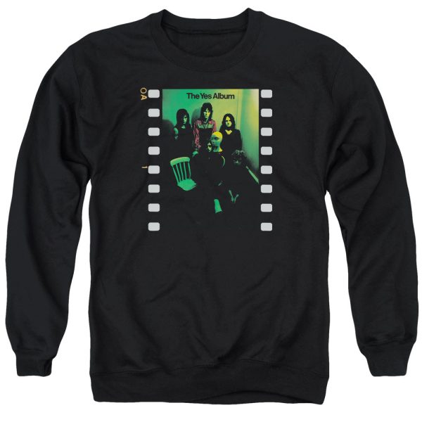 YES : ALBUM ADULT CREW SWEAT BLACK SM on Sale