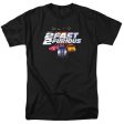 2 FAST 2 FURIOUS : LOGO S\S ADULT 100% COTTON 18\1 T-SHIRT BLACK 2X For Cheap