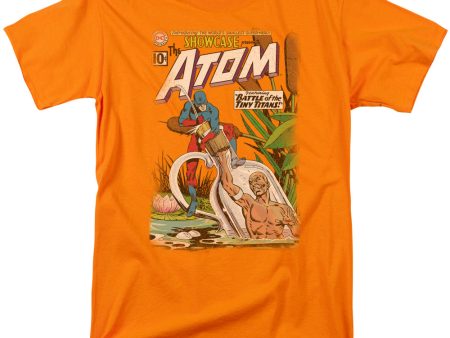 JUSTICE LEAGUE OF AMERICA : SHOWCASE #34 COVER S\S ADULT 100% COTTON 18\1 T-SHIRT ORANGE MD Supply