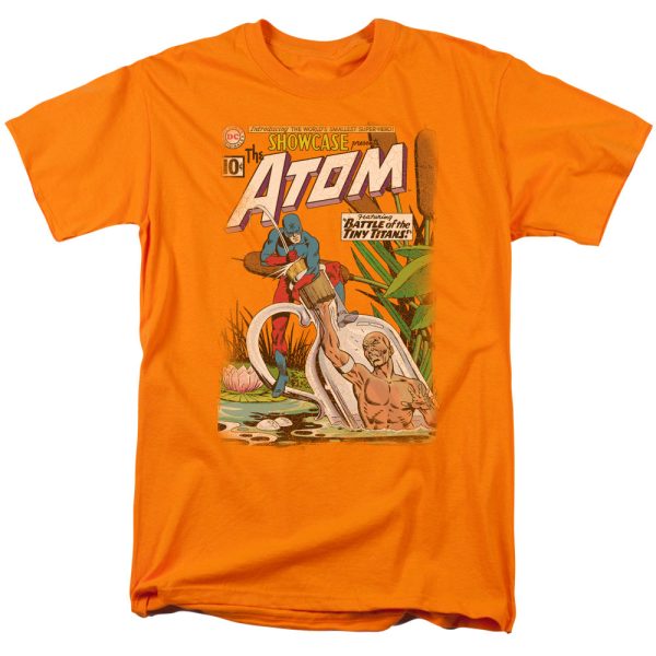 JUSTICE LEAGUE OF AMERICA : SHOWCASE #34 COVER S\S ADULT 100% COTTON 18\1 T-SHIRT ORANGE MD Supply